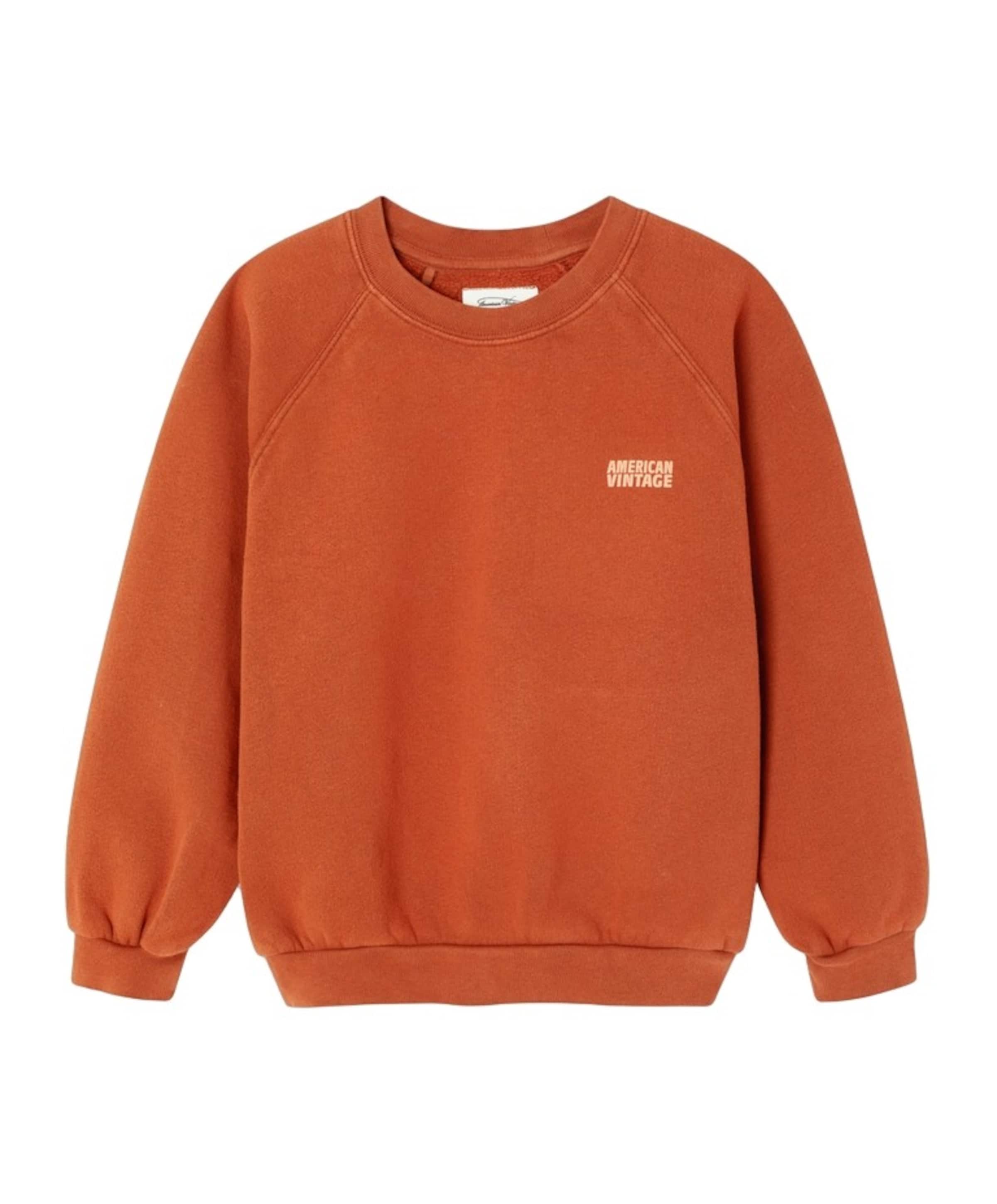 American Vintage Uniseks sweater  brique