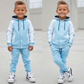 Varsity boys set - blauw (verzenddatum 27 feb)