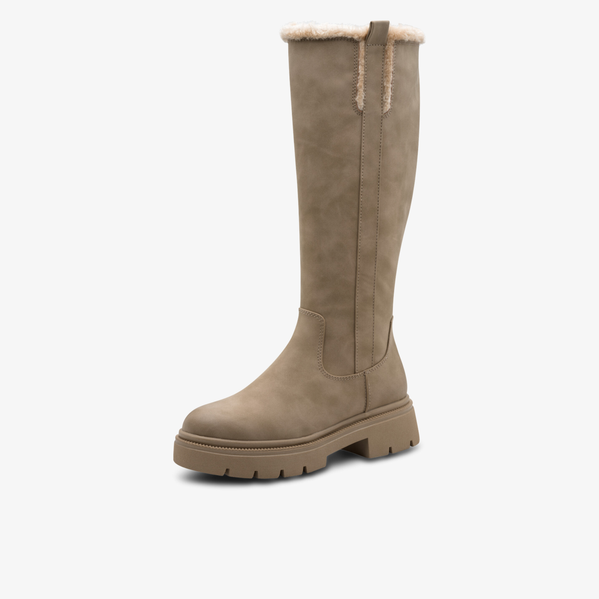 MARCO TOZZI Damen Winterstiefel beige