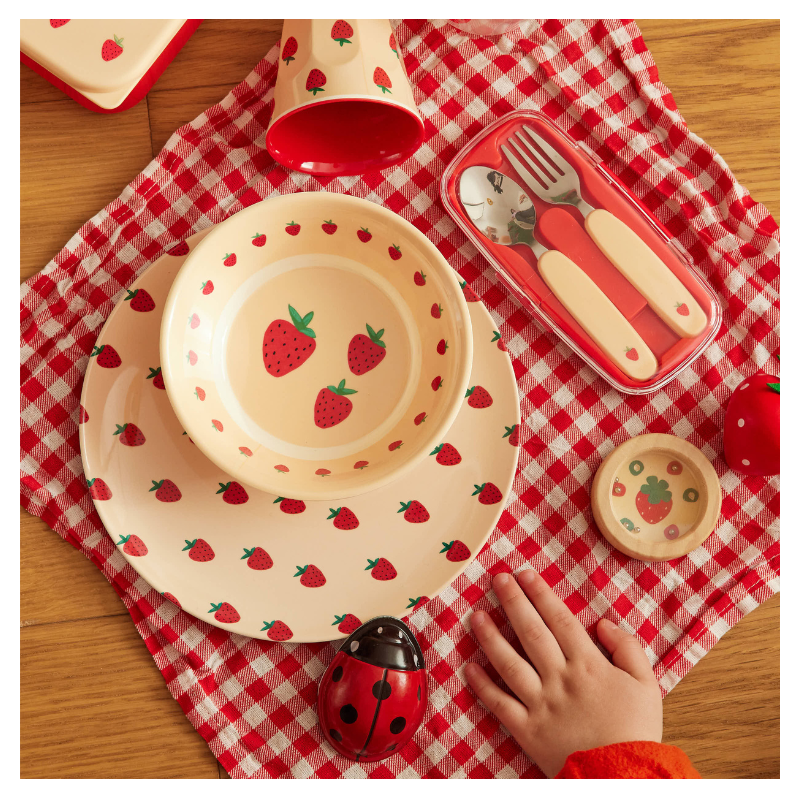 Jeu de patience à billes motifs Fraises Mercredi et Patati
