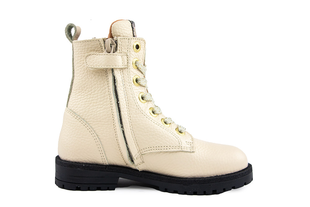 Develab Veterboot Beige Nappa Smiley