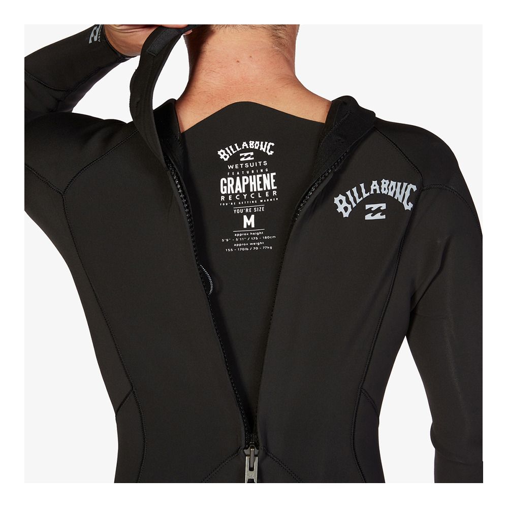 Billabong ABSOLUTE BZ - Combinaison intégrale 3/2mm Homme black