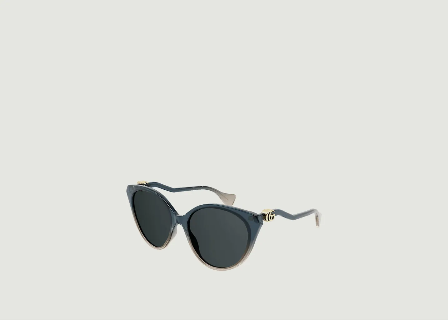 Lunettes de soleil siglées oeil de chat Gucci