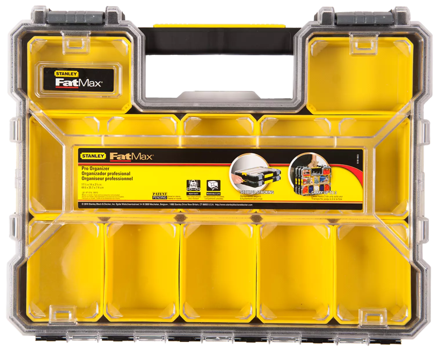 Stanley 1-97-519 FatMax Professionele organizer met ondiepe vakken