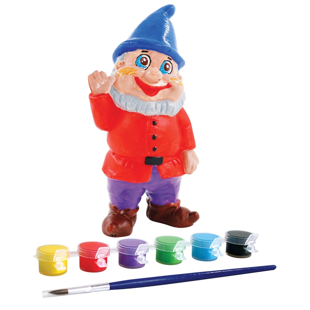 Bemal deinen eigenen Gartenzwerg