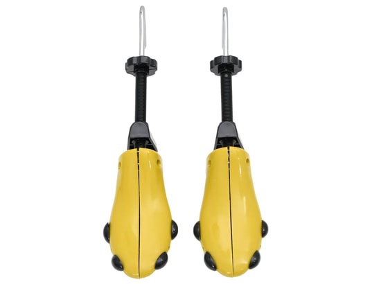 VIDAXL - Tendeurs de chaussures et chausse-pied jaune eu 41-46 plasti...