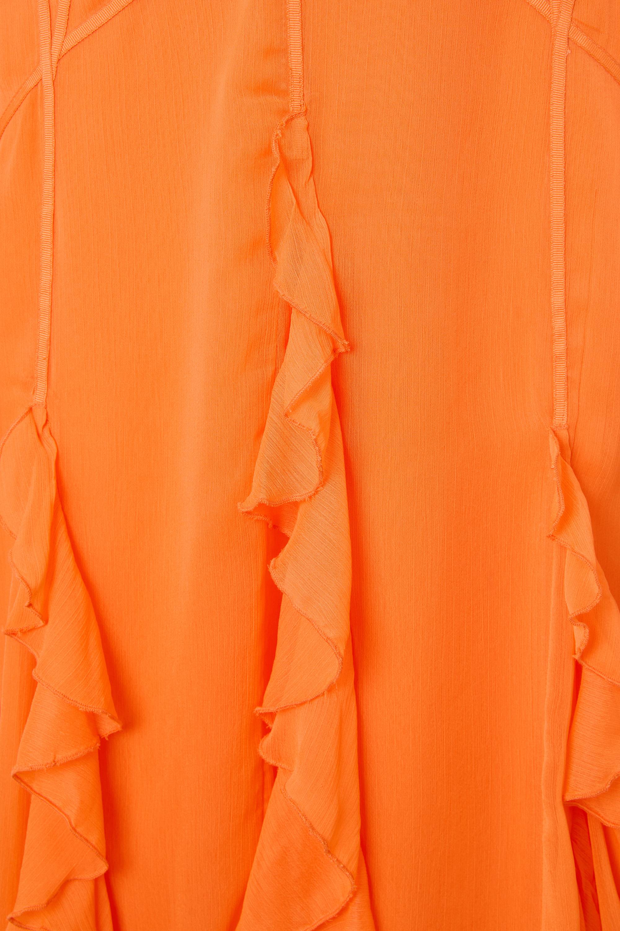KarenMillen Robe Longue Plissée À Perles Avec Épaules Dénudées