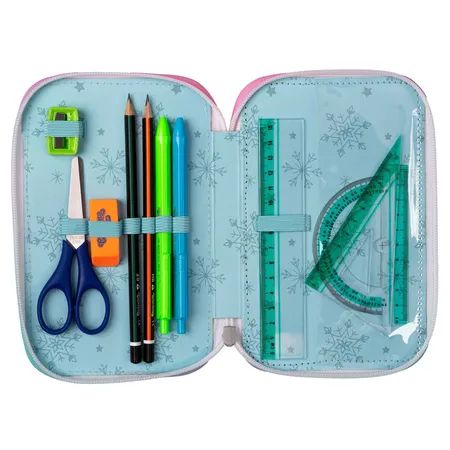 CoolPack Etui gefüllt, 3-Zip , DISNEY – FROZEN -Kollektion 2024-