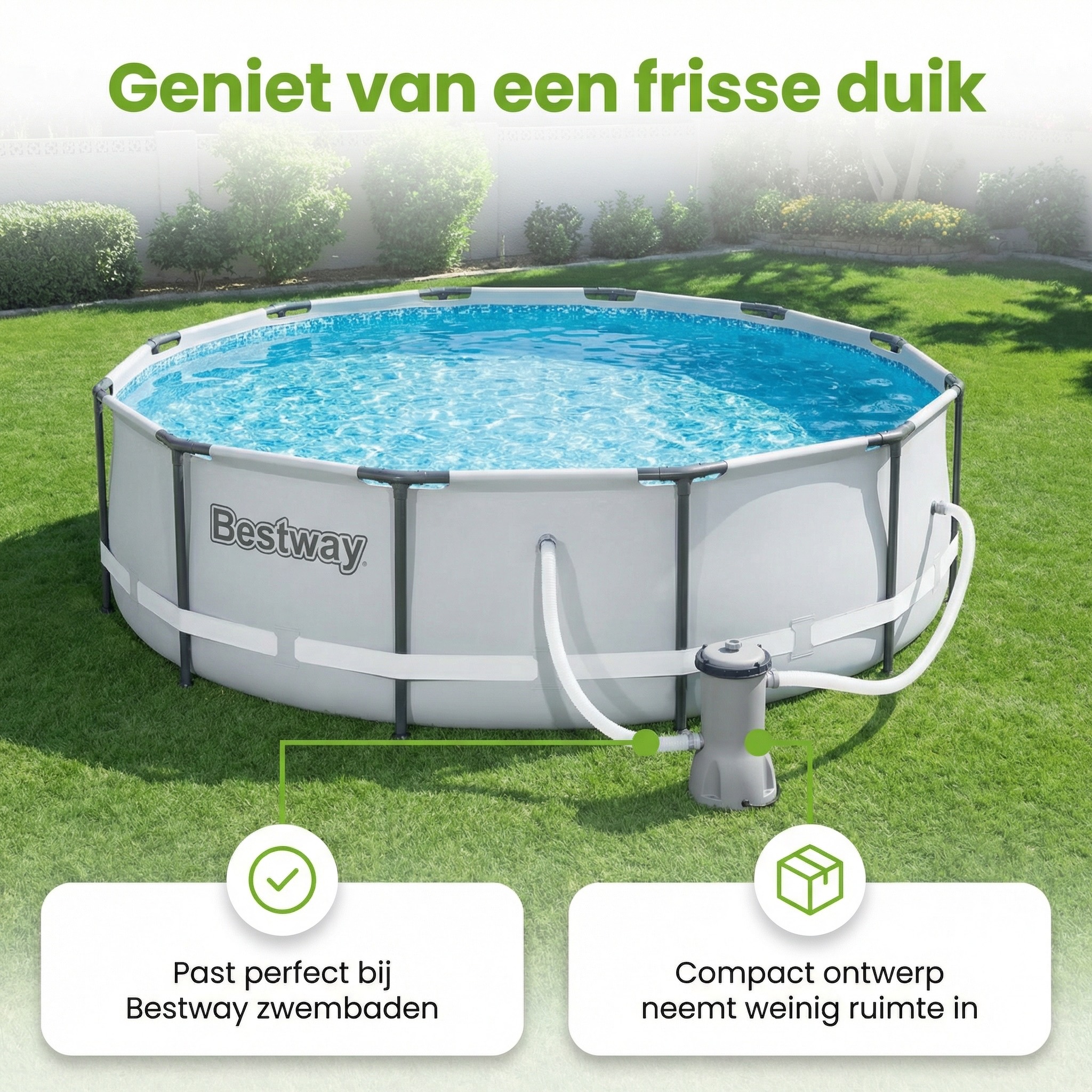 Bestway Flowclear 3028 l/u filterpomp