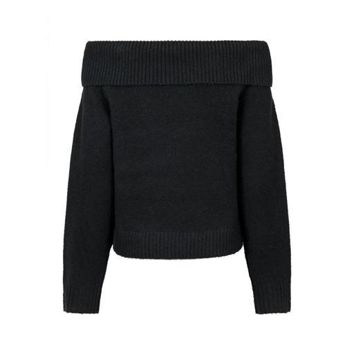 Neo Noir Jane Knit Striktrøje, Black, 34