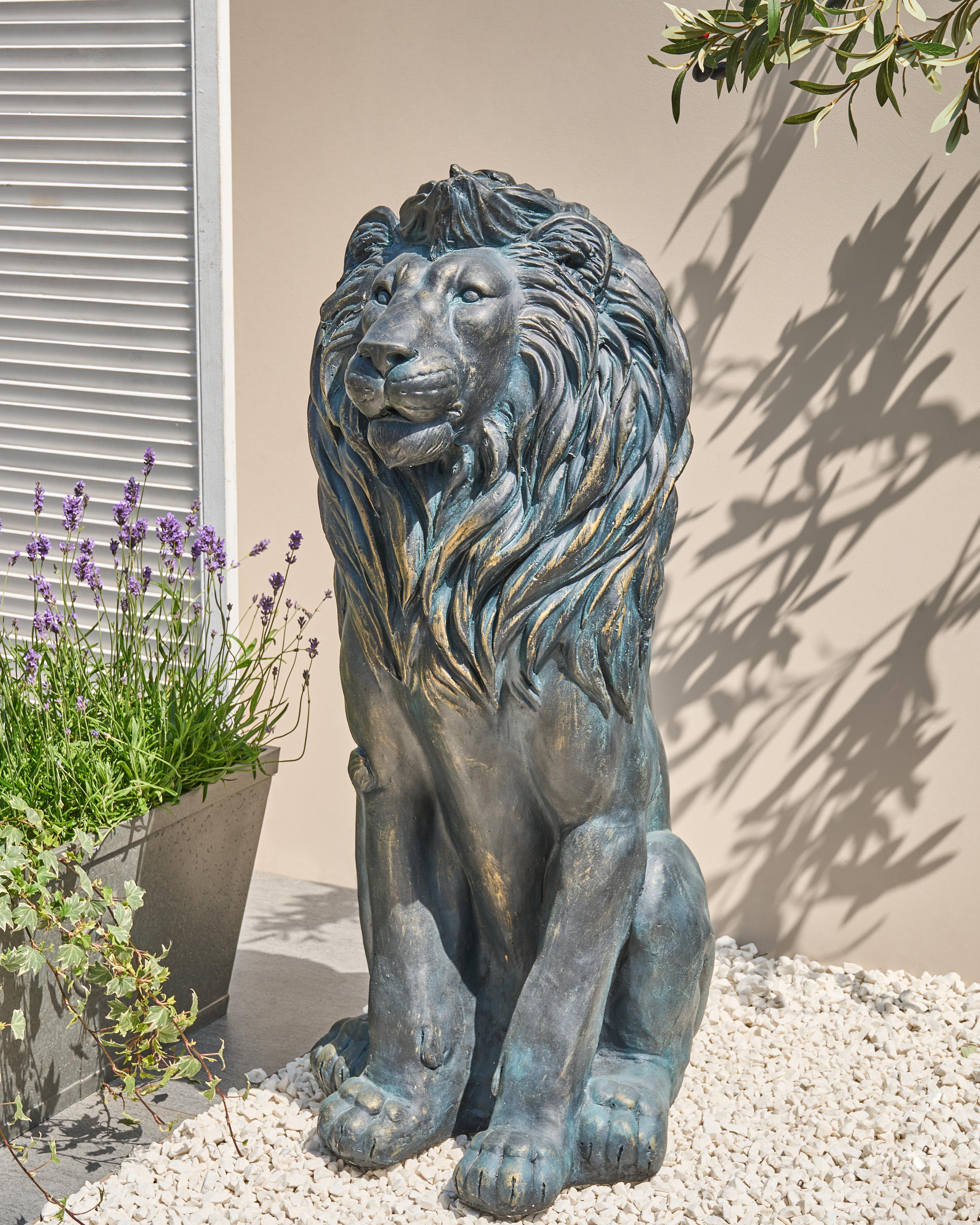 Tuinbeeld DAKAR Leeuw Bruin