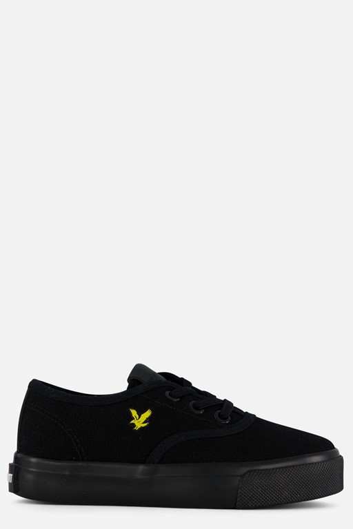 Lyle & Scott Wick Sneakers zwart Canvas