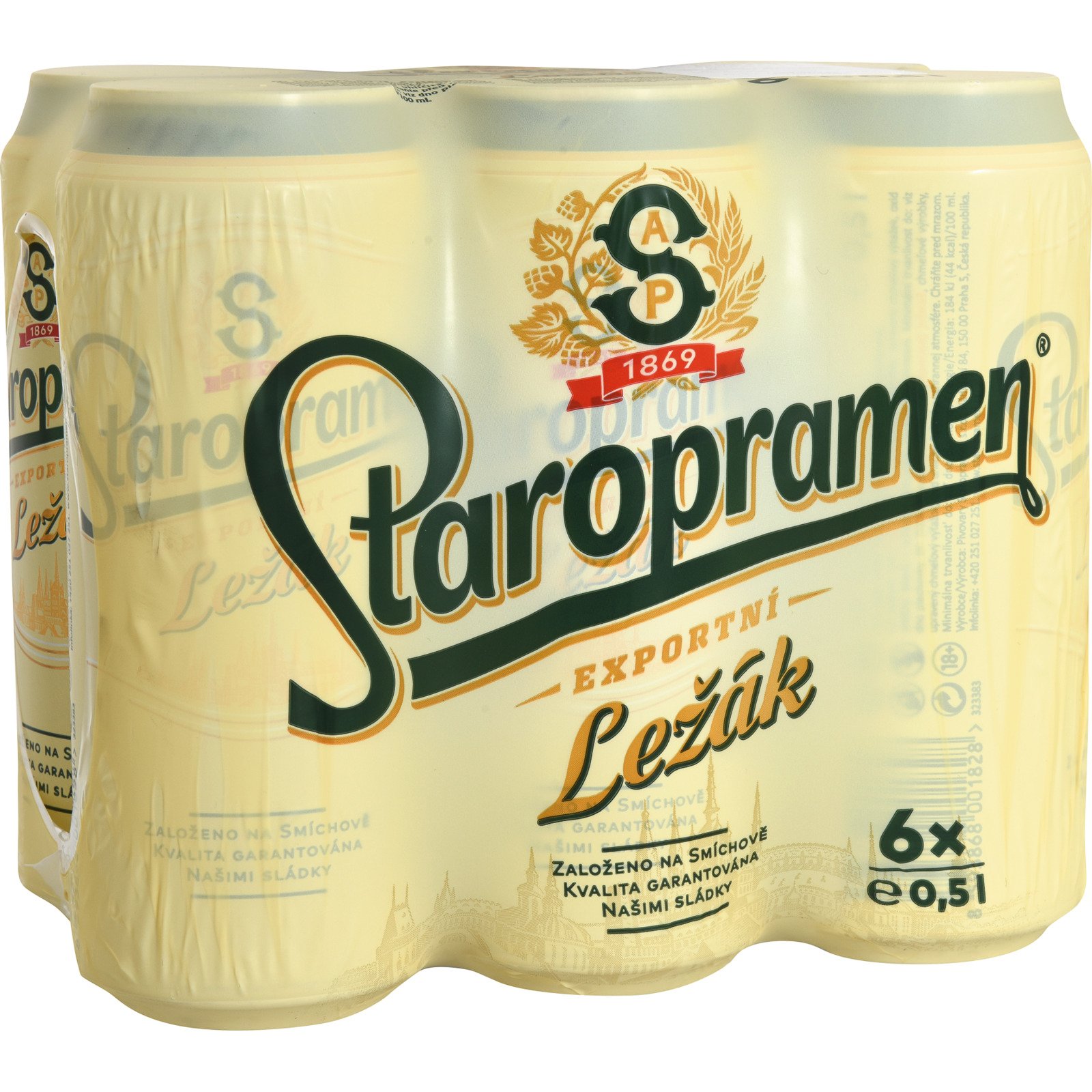 Staropramen Bier 4x6x50 cl Dosen