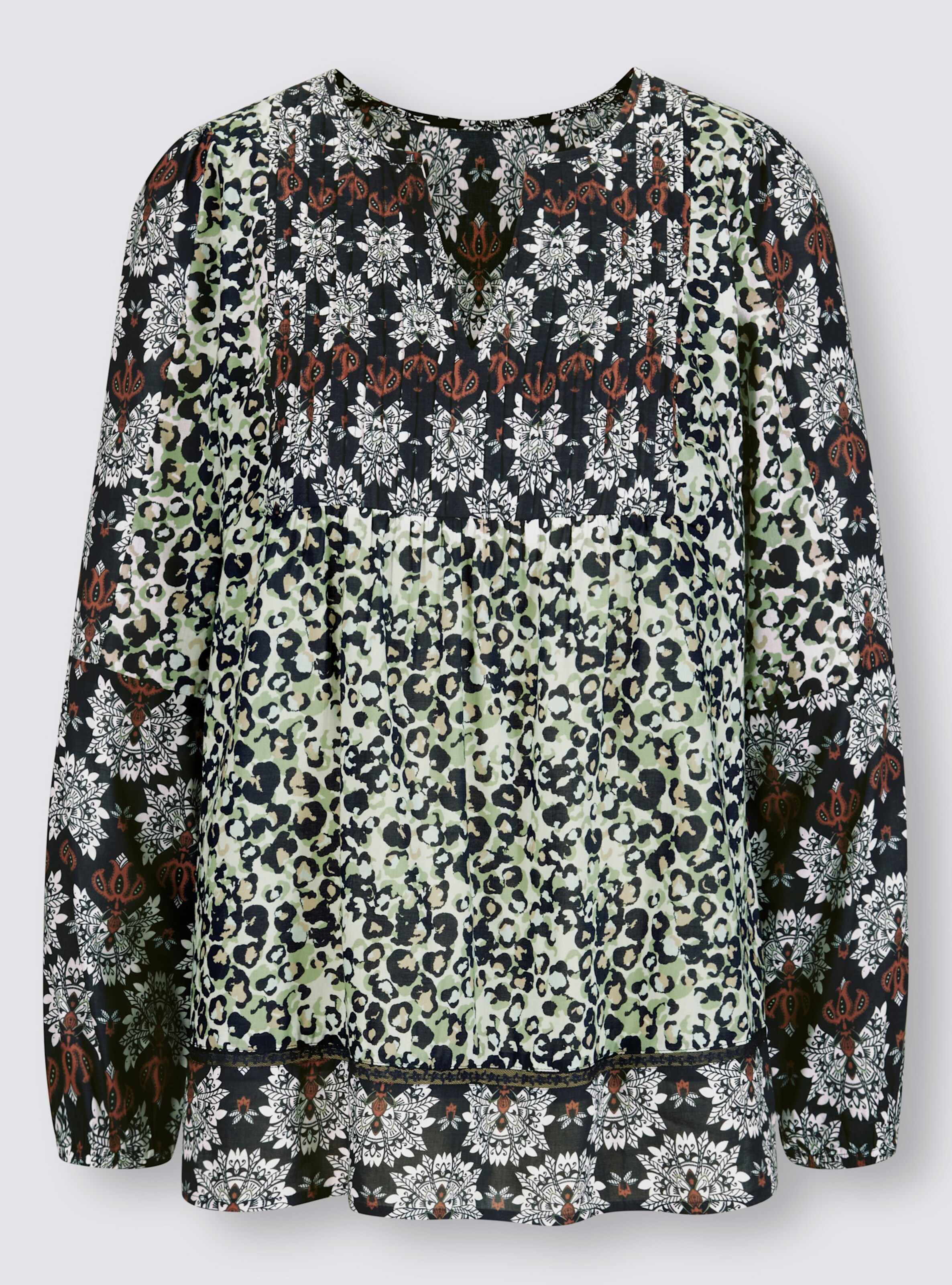 Druckbluse