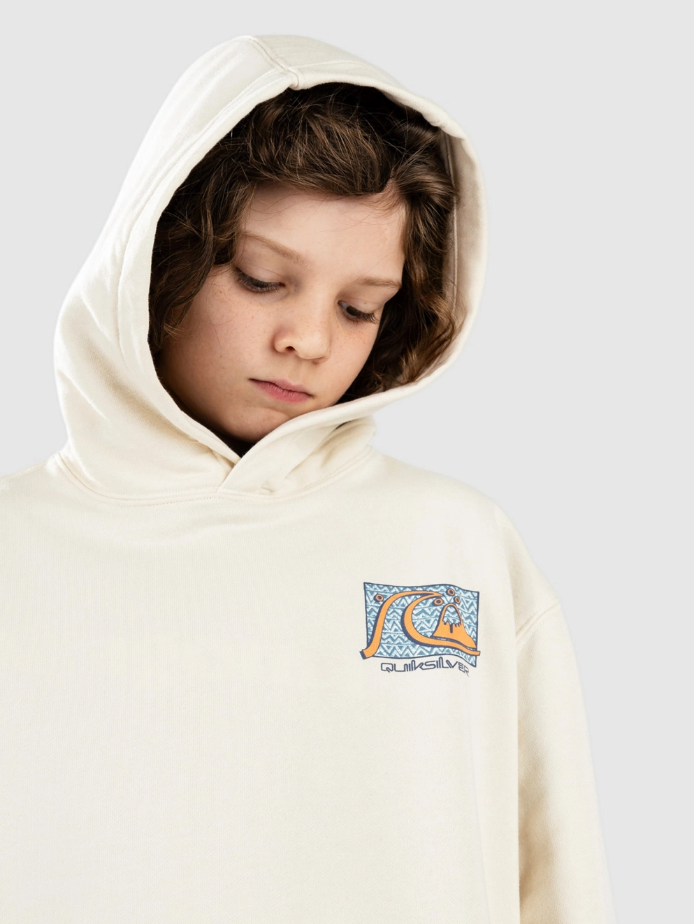 Quiksilver Drybridge Kids Hoodie birch