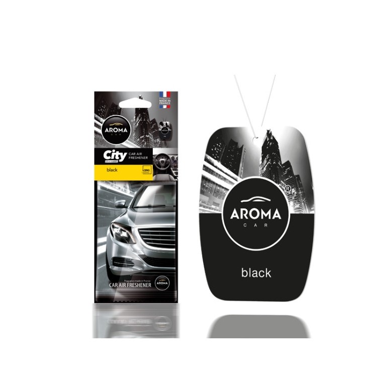 Aroma Car City Car geur Black 1 stuk