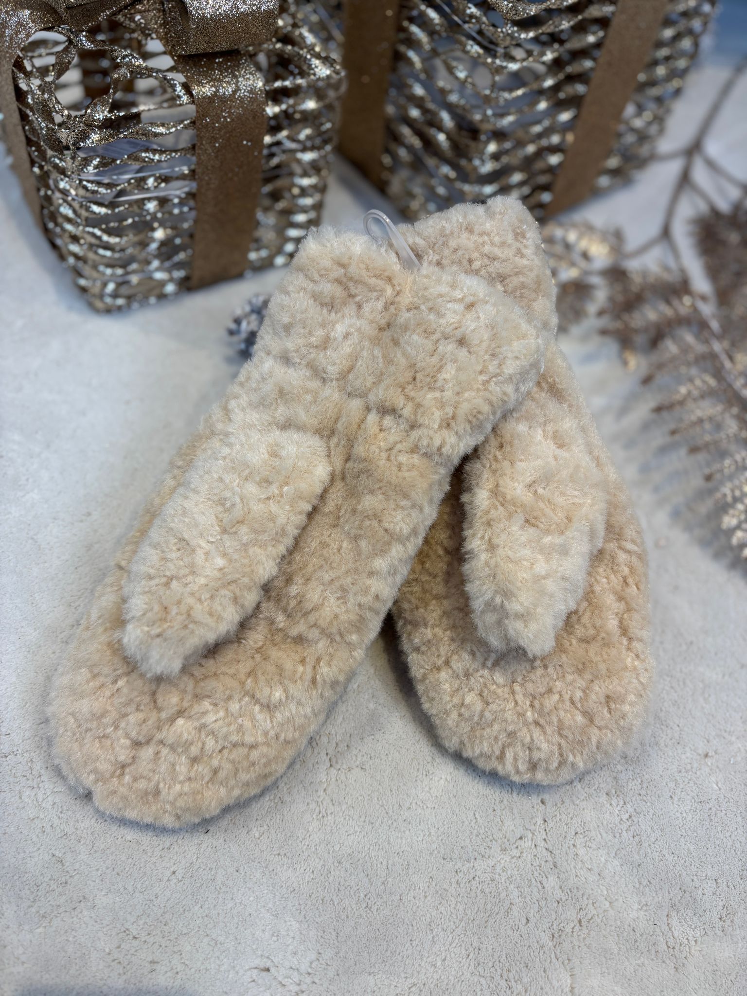 Teddy Wanten - Beige