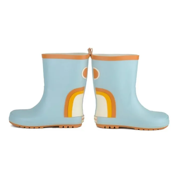 Grech & Co Bottes de pluie Latex Naturel | Bleu Clair