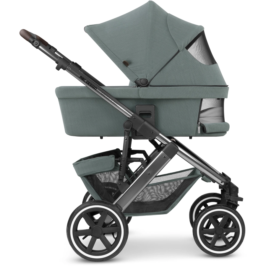 ABC DESIGN Kombikinderwagen Salsa 4 Air Aloe Kollektion 2024