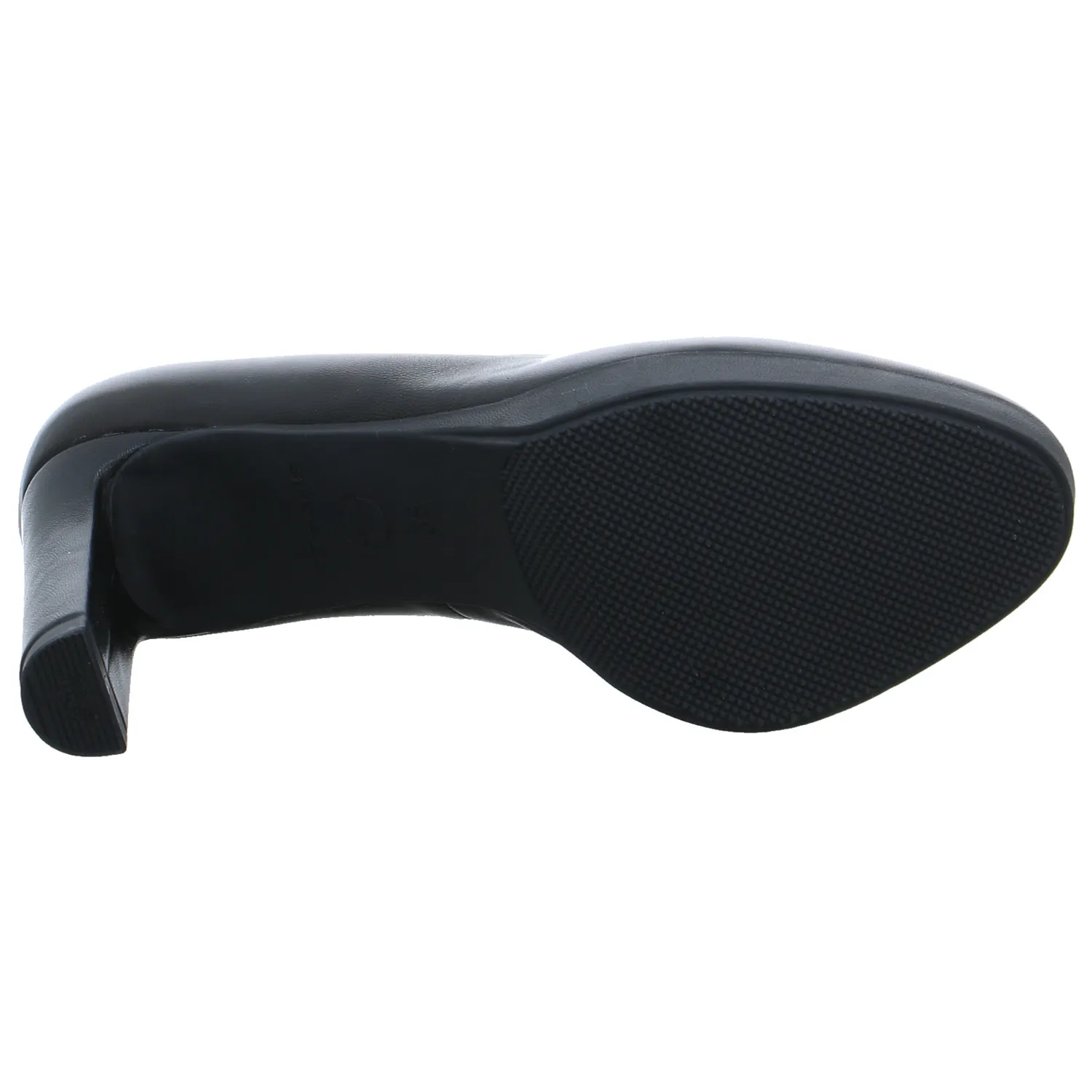 TAMARIS Plateaupumps Schwarz Leder