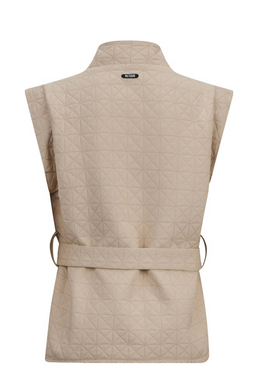 Retour Jeans gilet Claire lichtzand