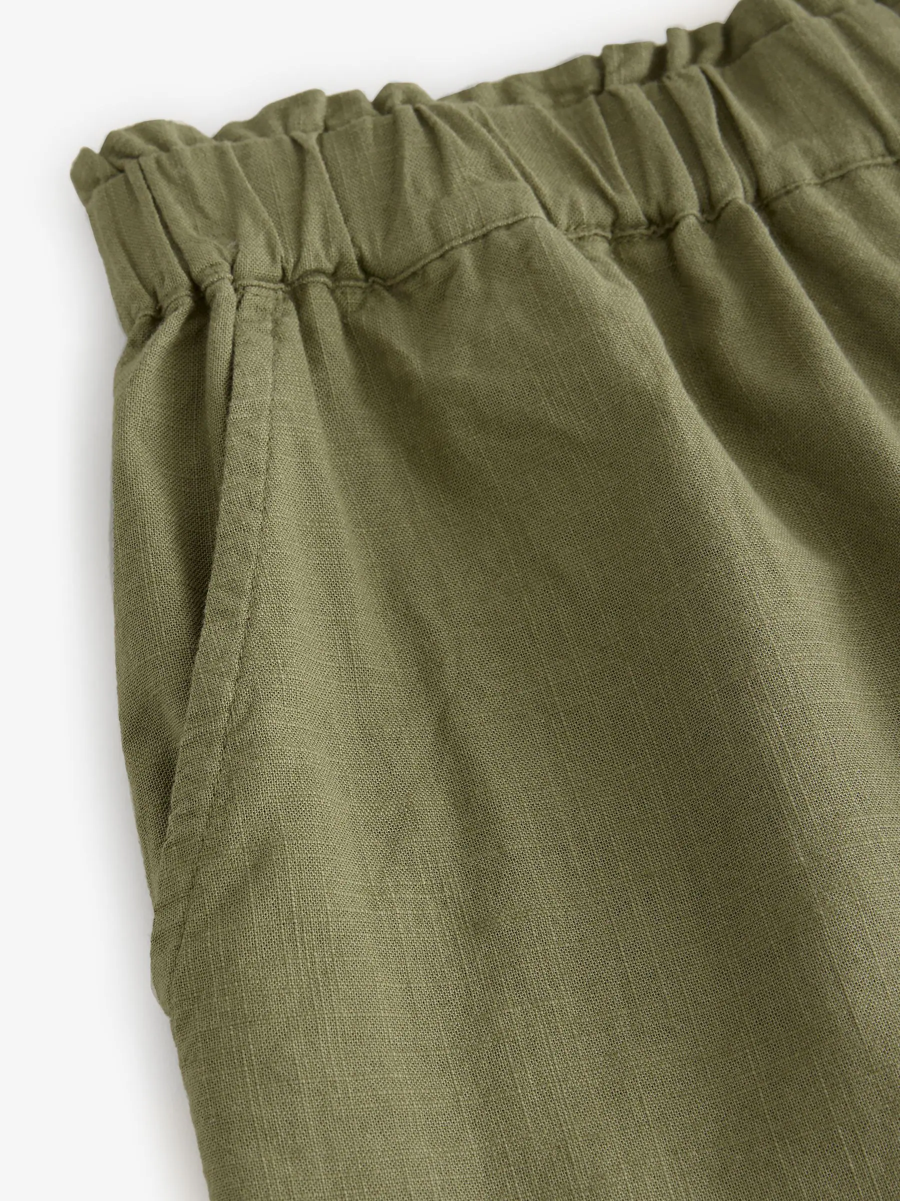 Kakigroen - 100% katoenen Bermuda-shorts