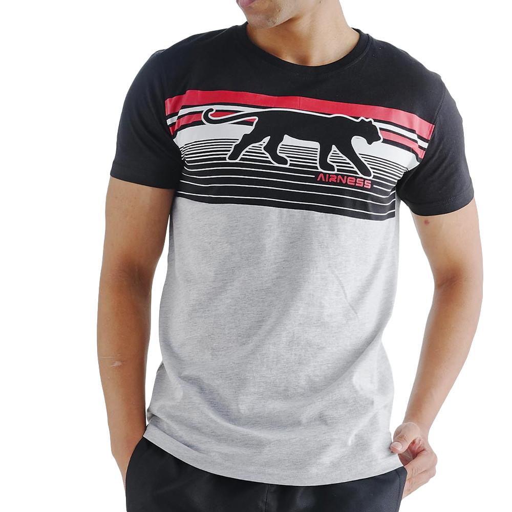 Airness T-shirt Gris Homme Airness Camperos
