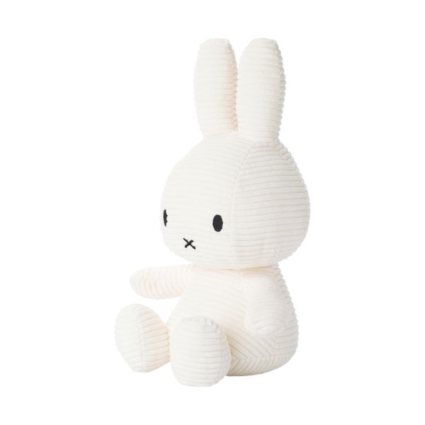Nijntje Corduroy Knuffel - 33 cm - ECO - Offwhite