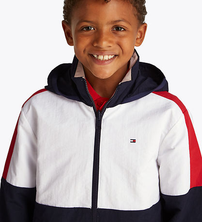 Tommy Hilfiger Jacke - Umkehrbar - Classic+ Beige/Fox Colourbloc