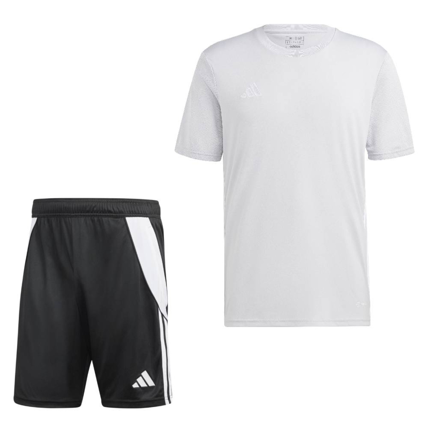 adidas Tabela Trainingsset Lichtgrijs Wit Zwart