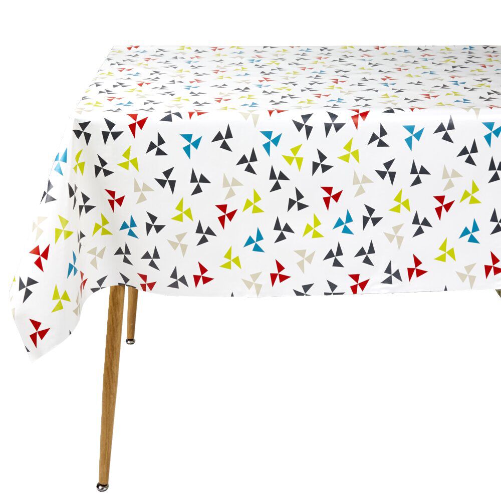 Toile cirée motif triangle 140cm