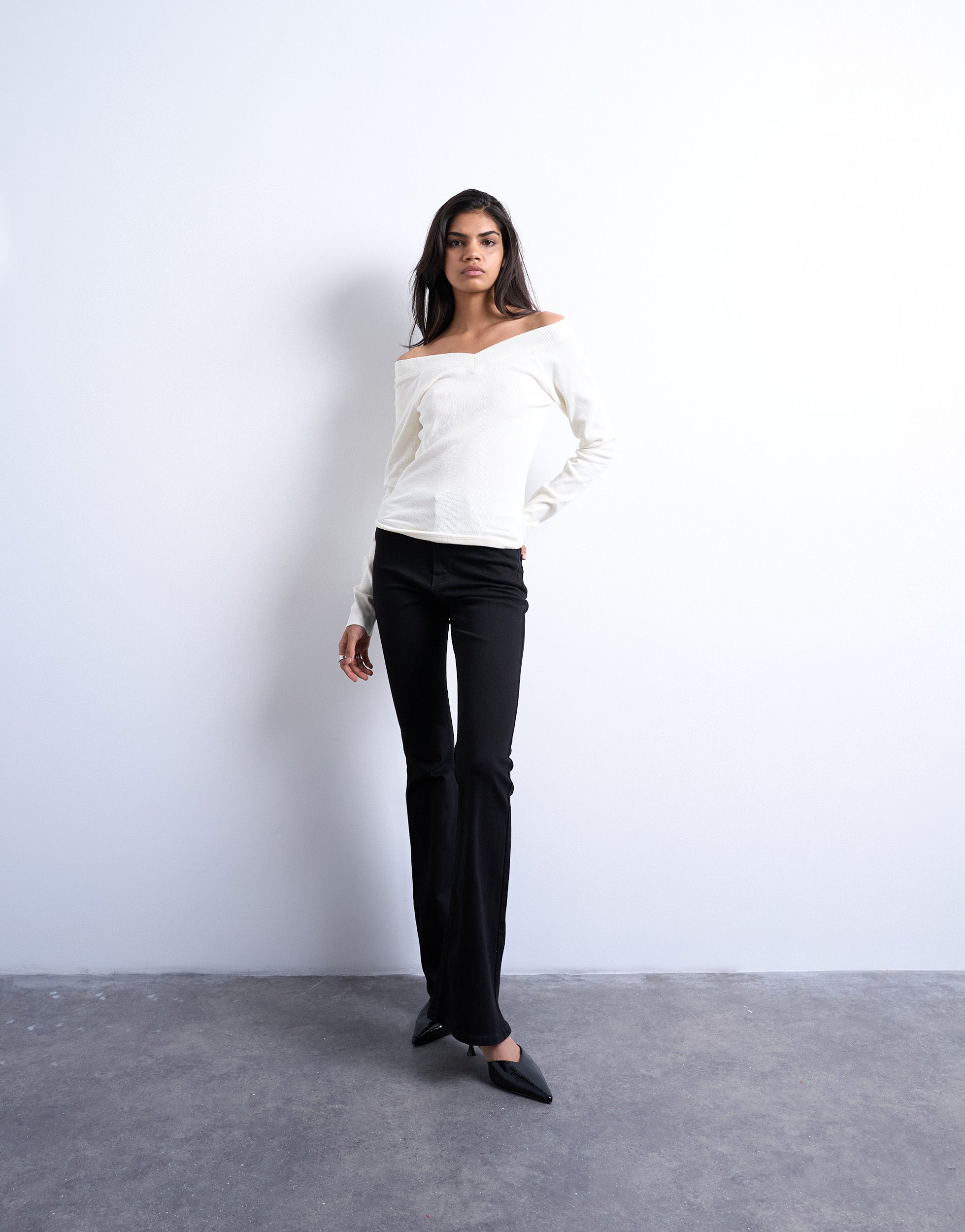 TSJAMIE High rise Flared fit Jeans