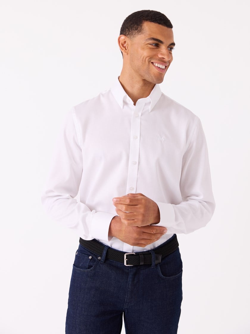Peretti skjorte Bright White