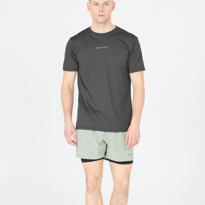 Endurance Herre T-shirts Alan Short Sleeve Tee Grå