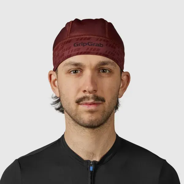 GripGrab Bandana Donkerrood