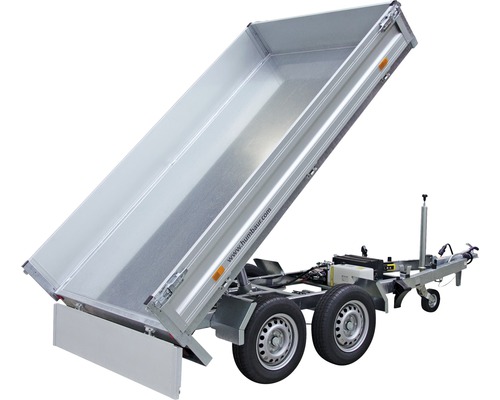 Humbaur Kipper M 2000 achterkipper, 2680 x 1500 x 300 mm, geremd, toegestaan totaalgewicht 2000 kg