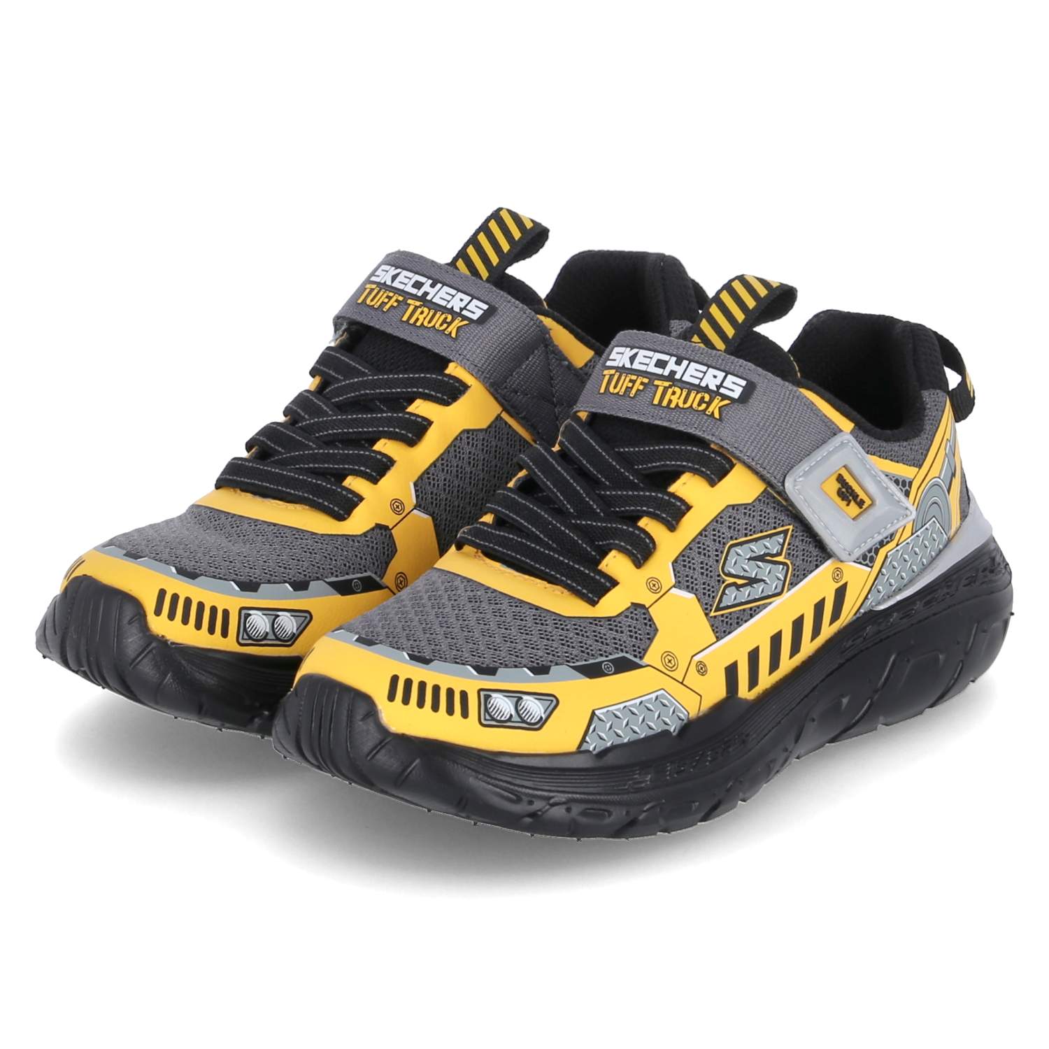Skechers Low Snaker SKECH TRACKS - grau-kombi