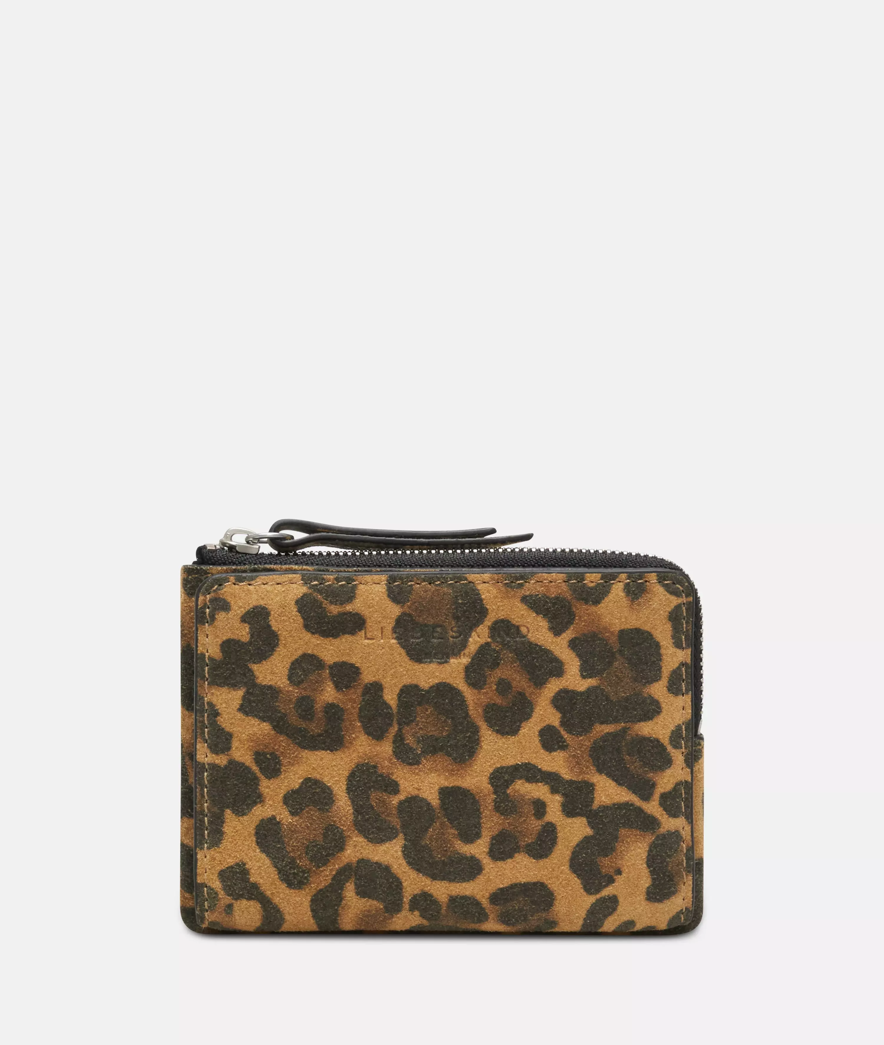 Leo Smilla purse S Small wallet with leopard print