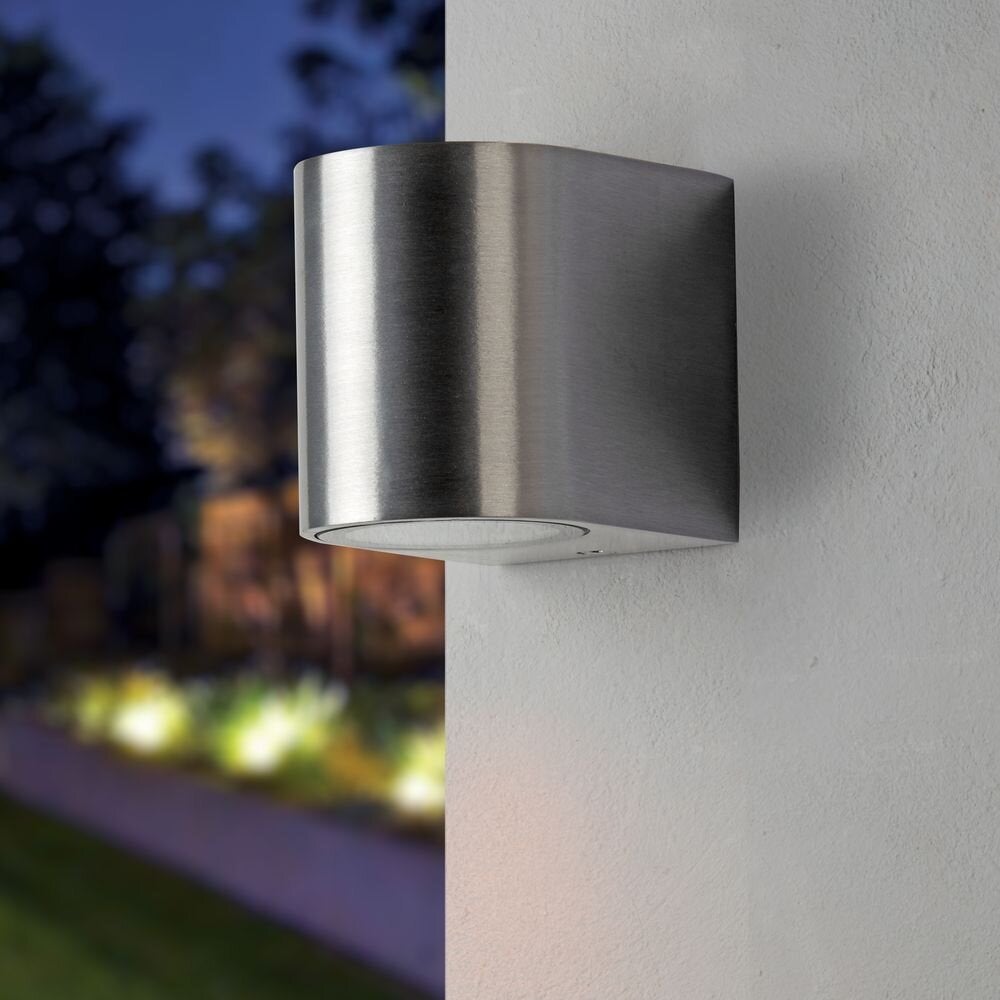 famlights | Daria buitenwandlamp van metaal in aluminium