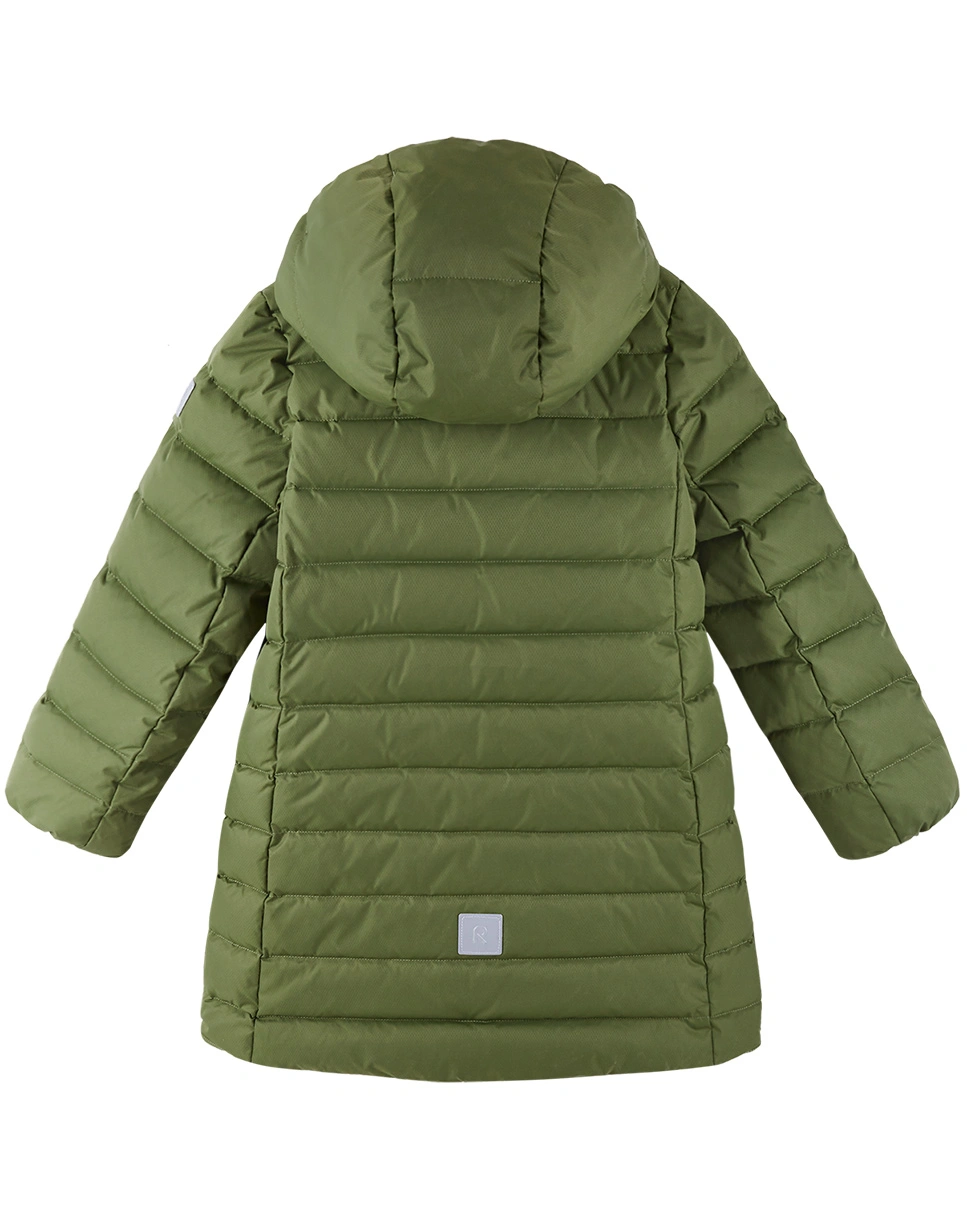 Daunenmantel LOIAA in khaki green
