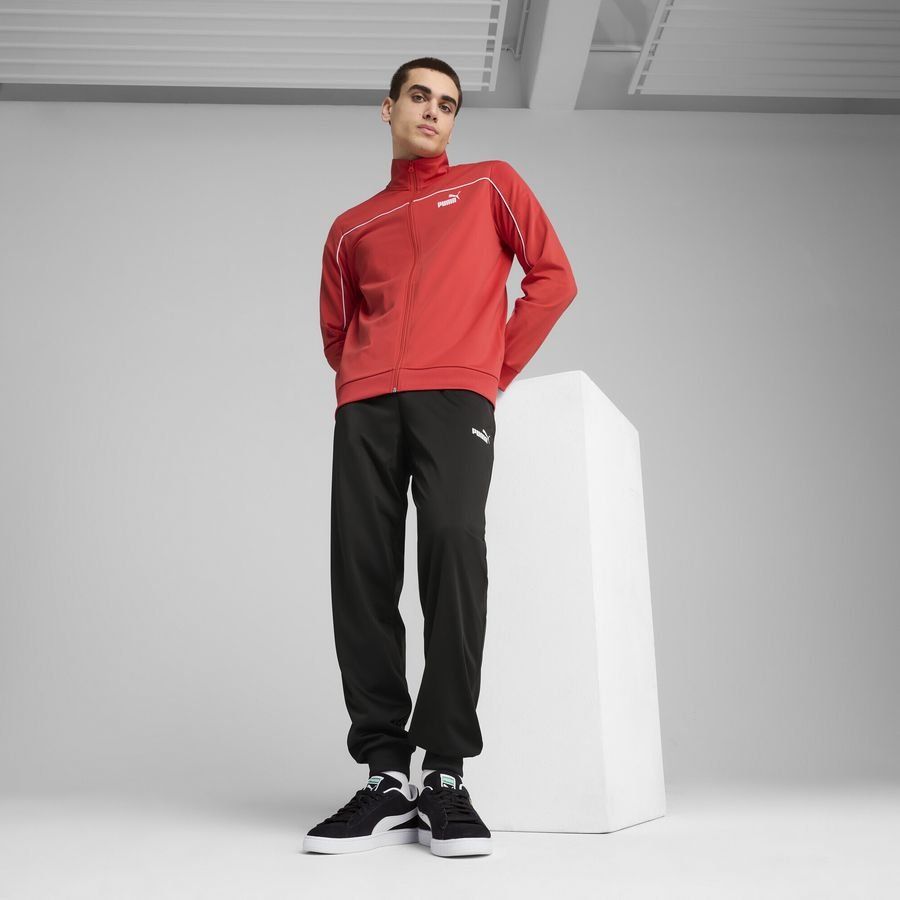 Puma Poly Trainingsanzug mit Paspeln
