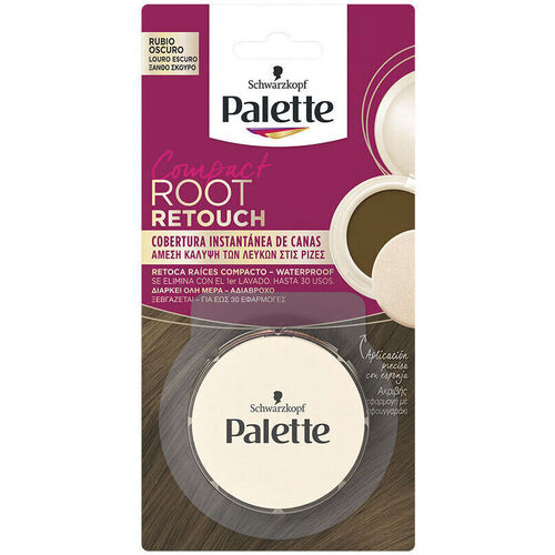 Palette - Root Retouch Compact Retoca Raíces rubio Oscuro 3 Gr