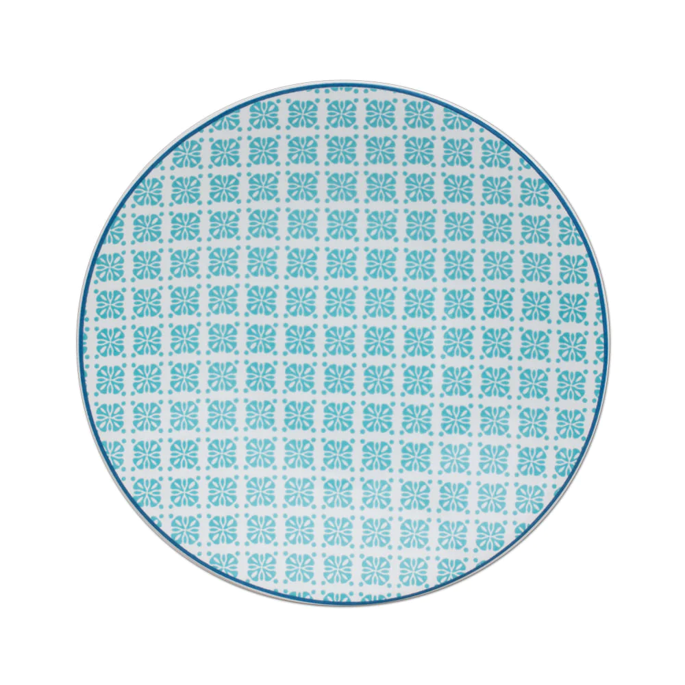 Assiette à dessert Hélyse 21 cm vert (lot de 6) Table passion