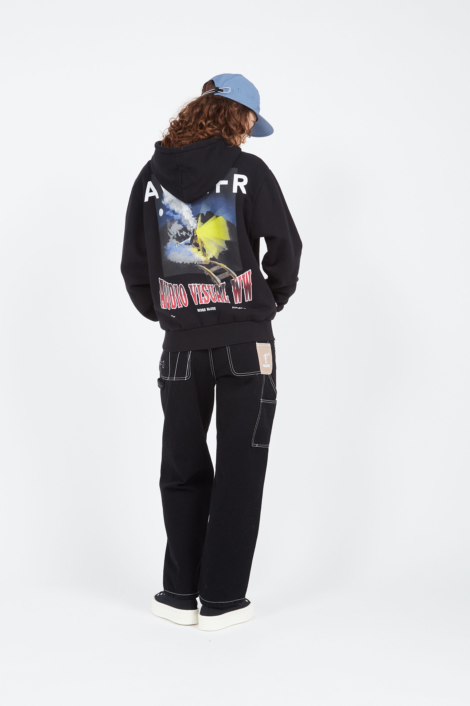 AVNIER hoodie  Hoodie Onset Black Heure Bleue Noir