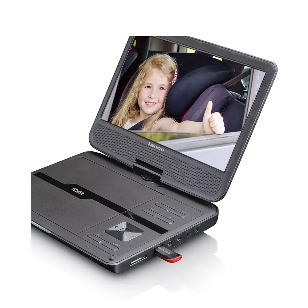Lenco DVP-1046 Portabler DVD-Player 10''