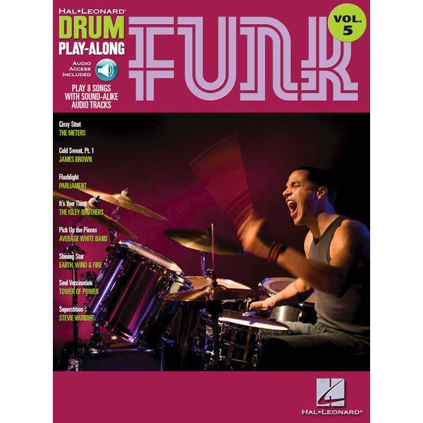 Hal Leonard Drum Play-Along Funk