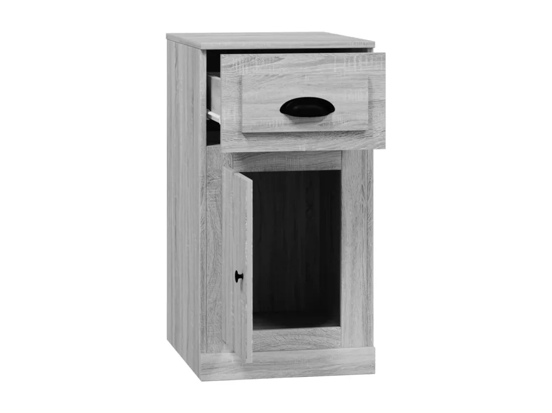 Armoire latérale avec tiroir sonoma gris 40x50x75 cm