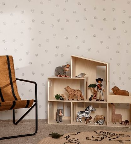 ferm Living Handmade Figur - 13, 5 cm - Gestreiftes Zebra