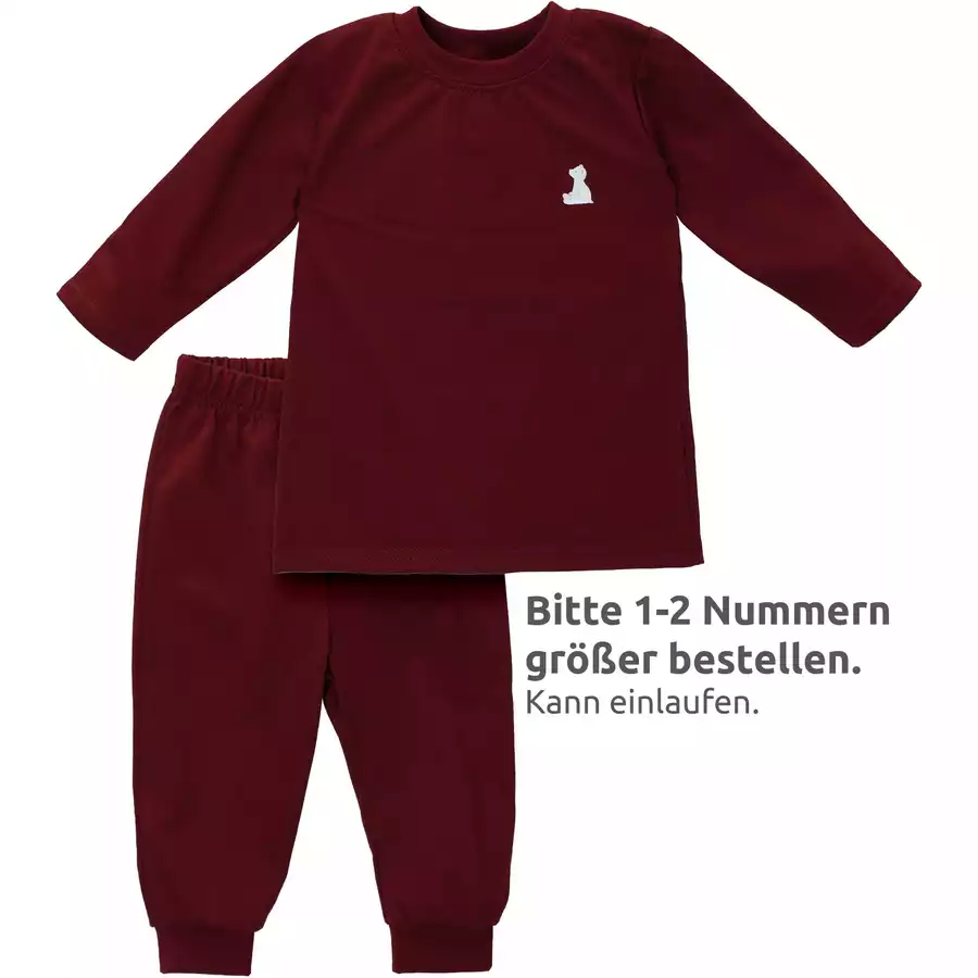 Baby Sweets 2tlg Set Bruno, der Eisbär by Maria König kastanienbraun