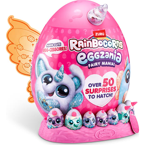 Rainbocorns Eggzania – flere varianter – assorteret